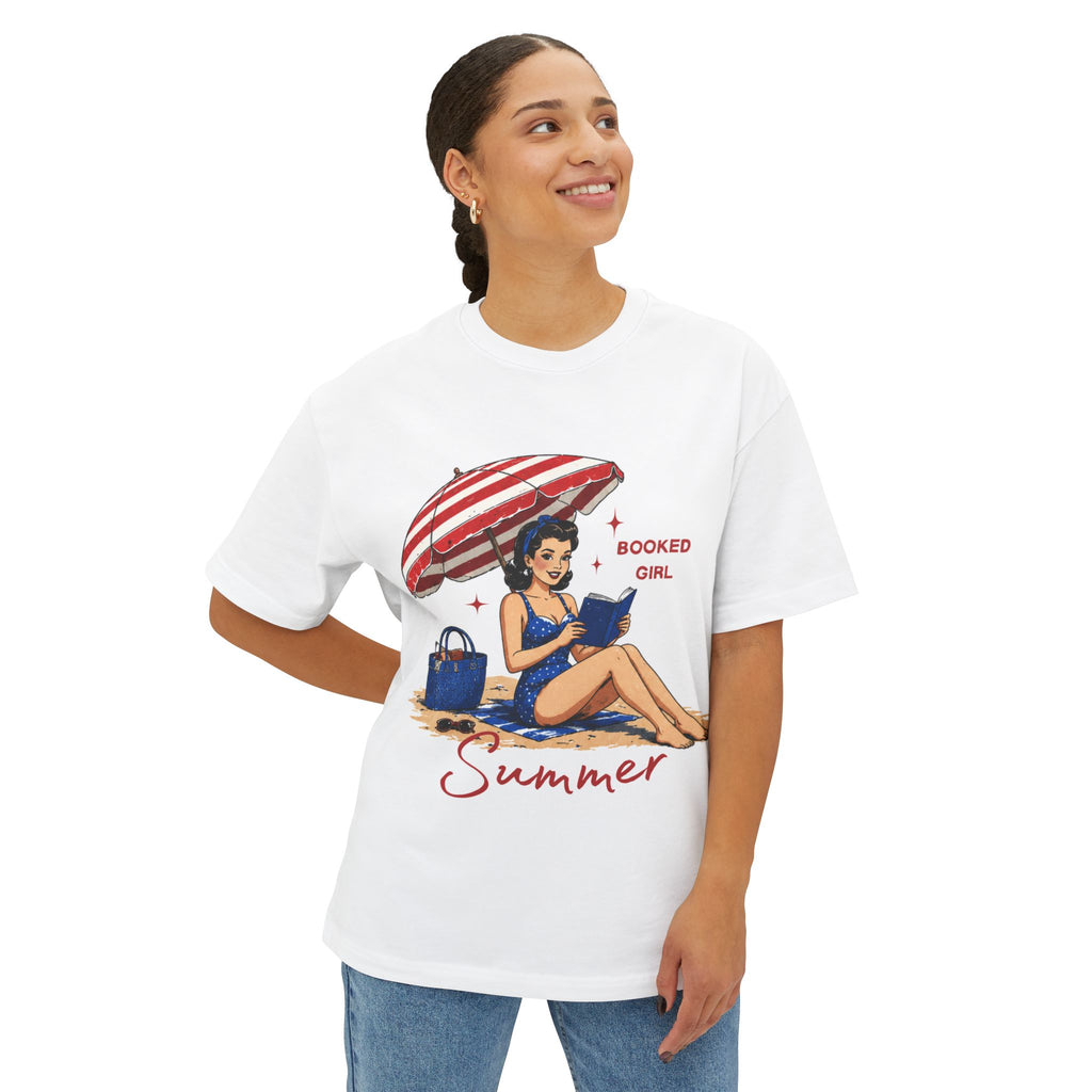 Booked Girl Summer tee | Graphic T-Shirt