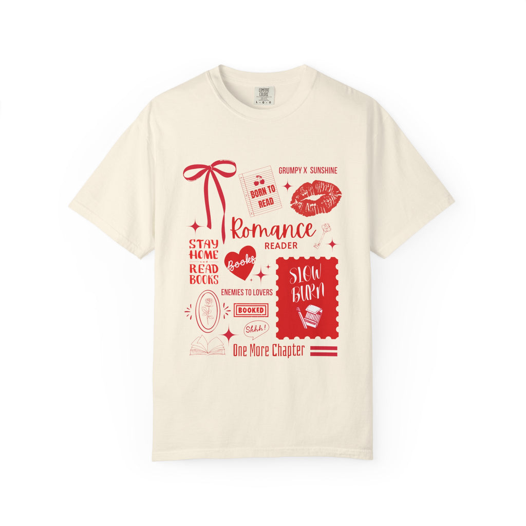 Romance Reader Shirt Romance Reader T-shirt, Slow Burn Book Lover Tee | Love Books