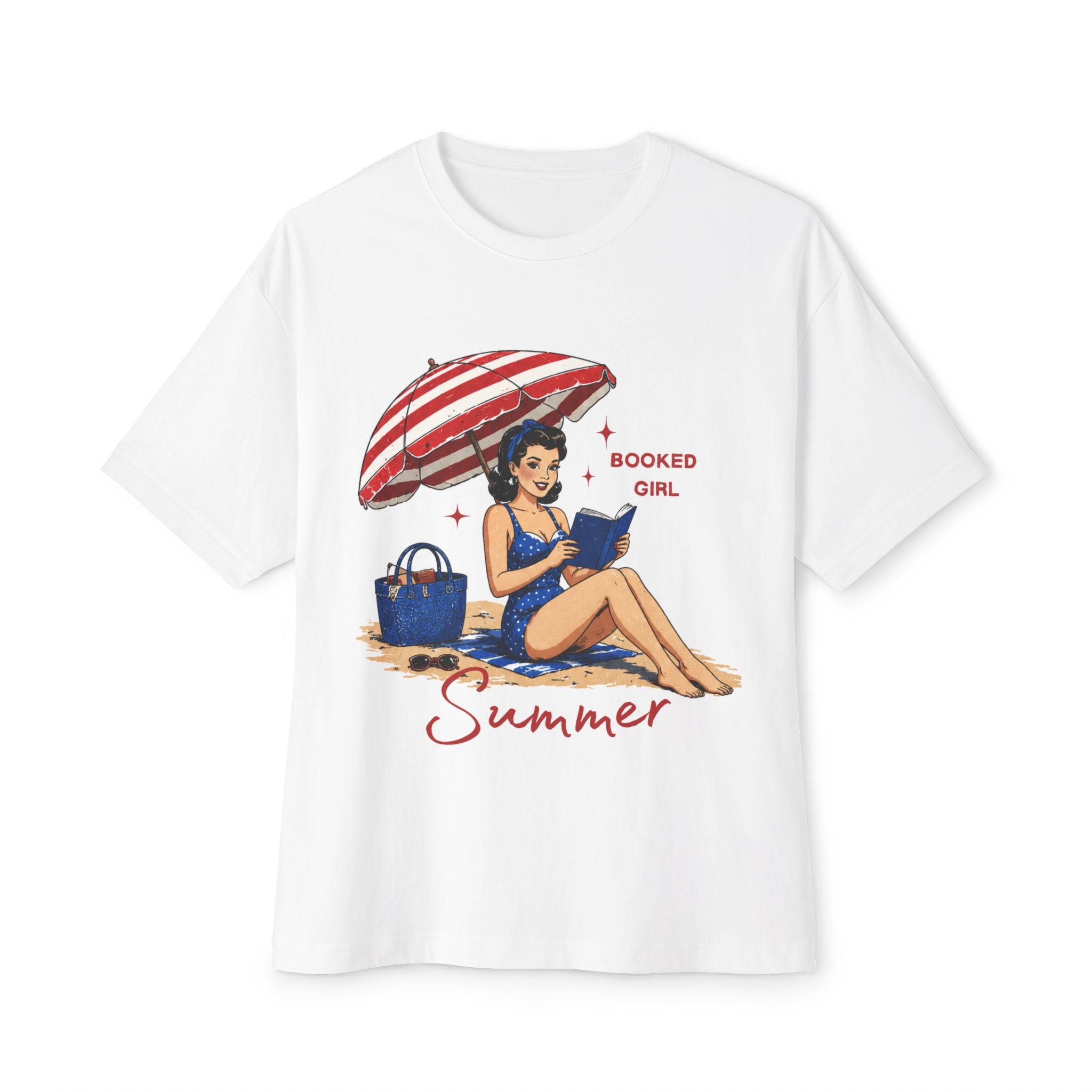 Booked Girl Summer tee | Graphic T-Shirt