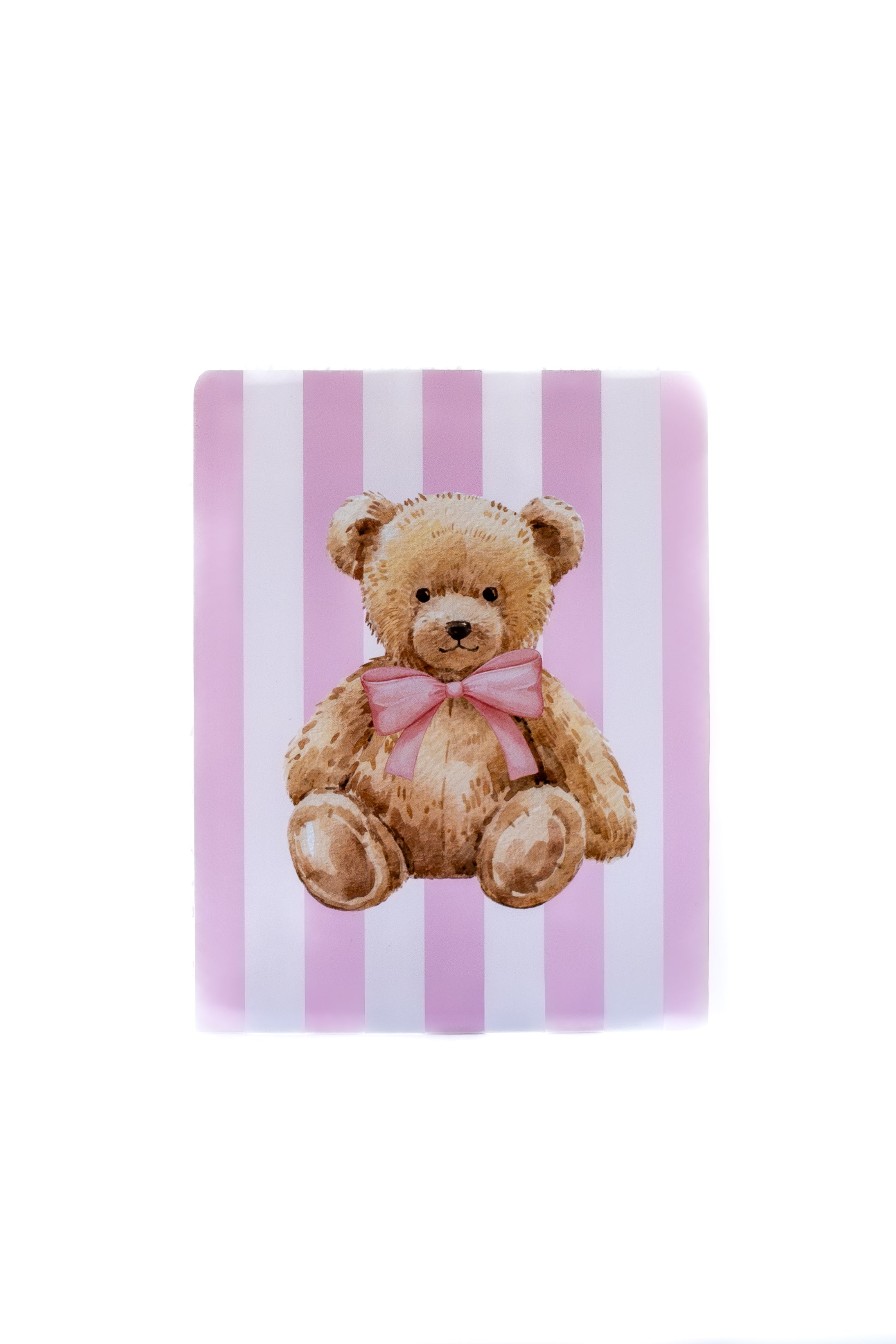 Preppy in Pink Bear Kindle Insert