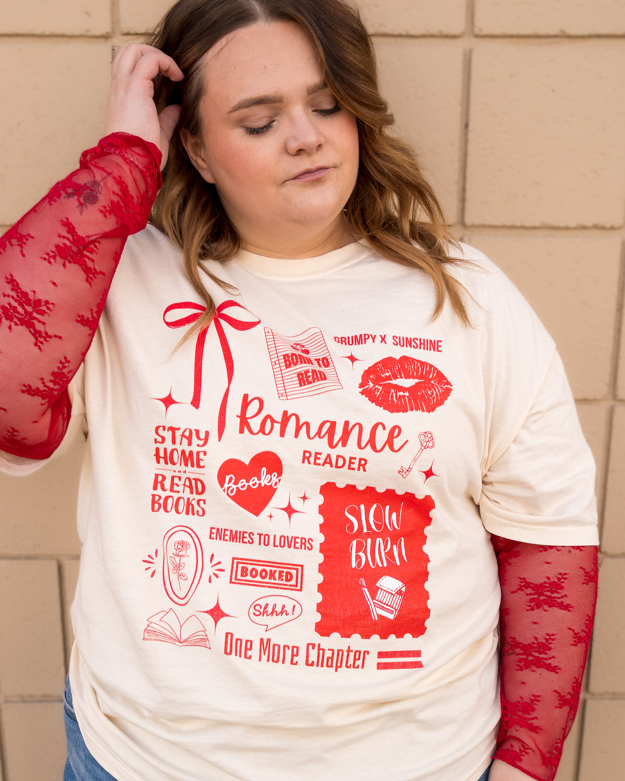 Romance Reader Shirt Romance Reader T-shirt, Slow Burn Book Lover Tee | Love Books