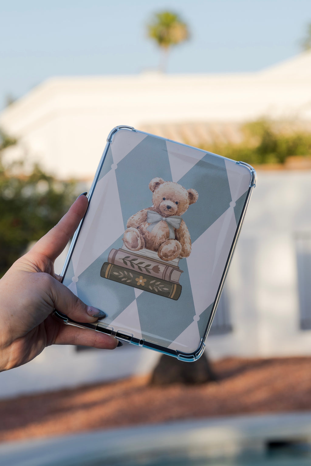 Bookish Bear/Summer Florals Kindle Insert