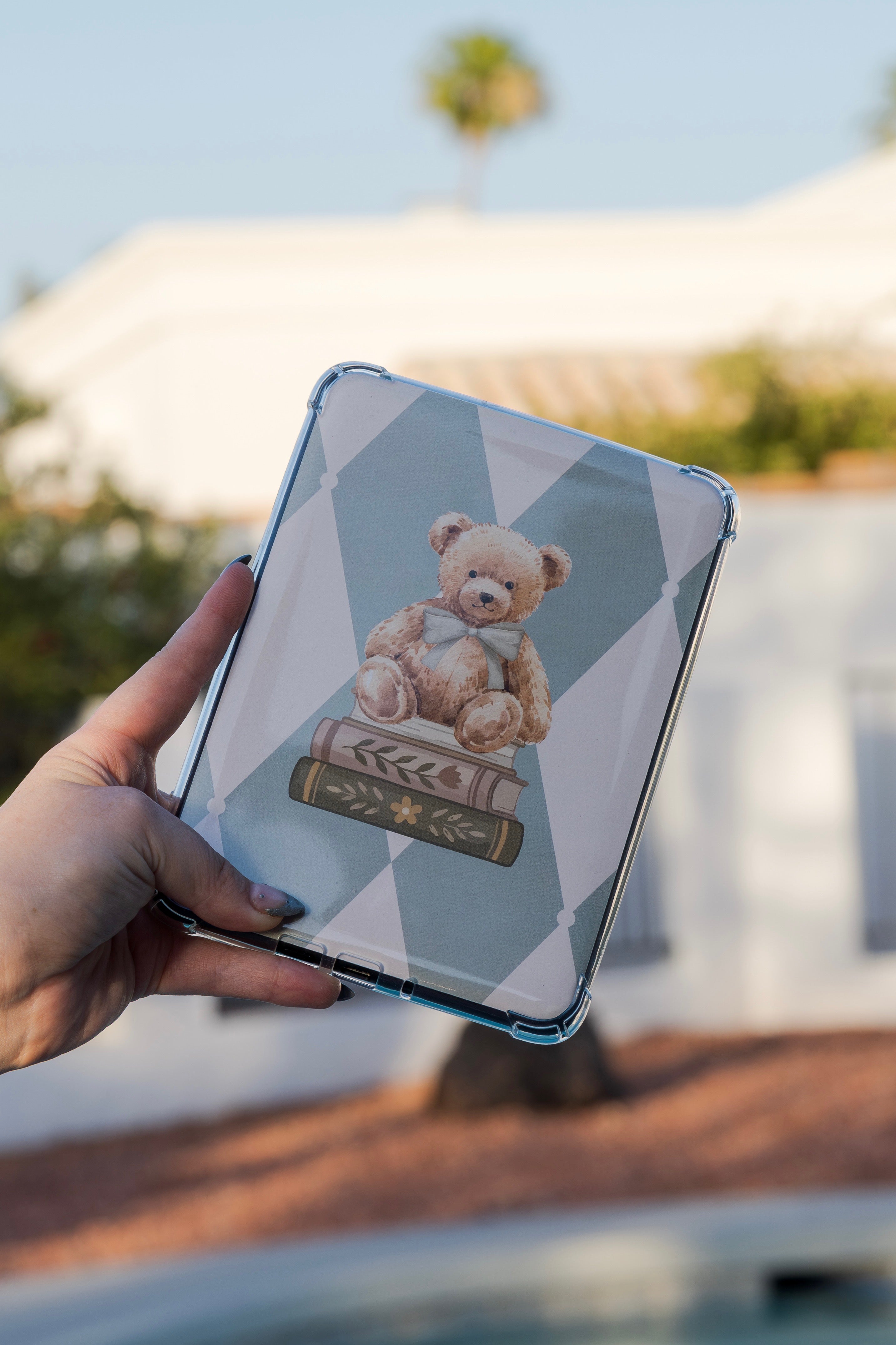 Bookish Bear/Summer Florals Kindle Insert