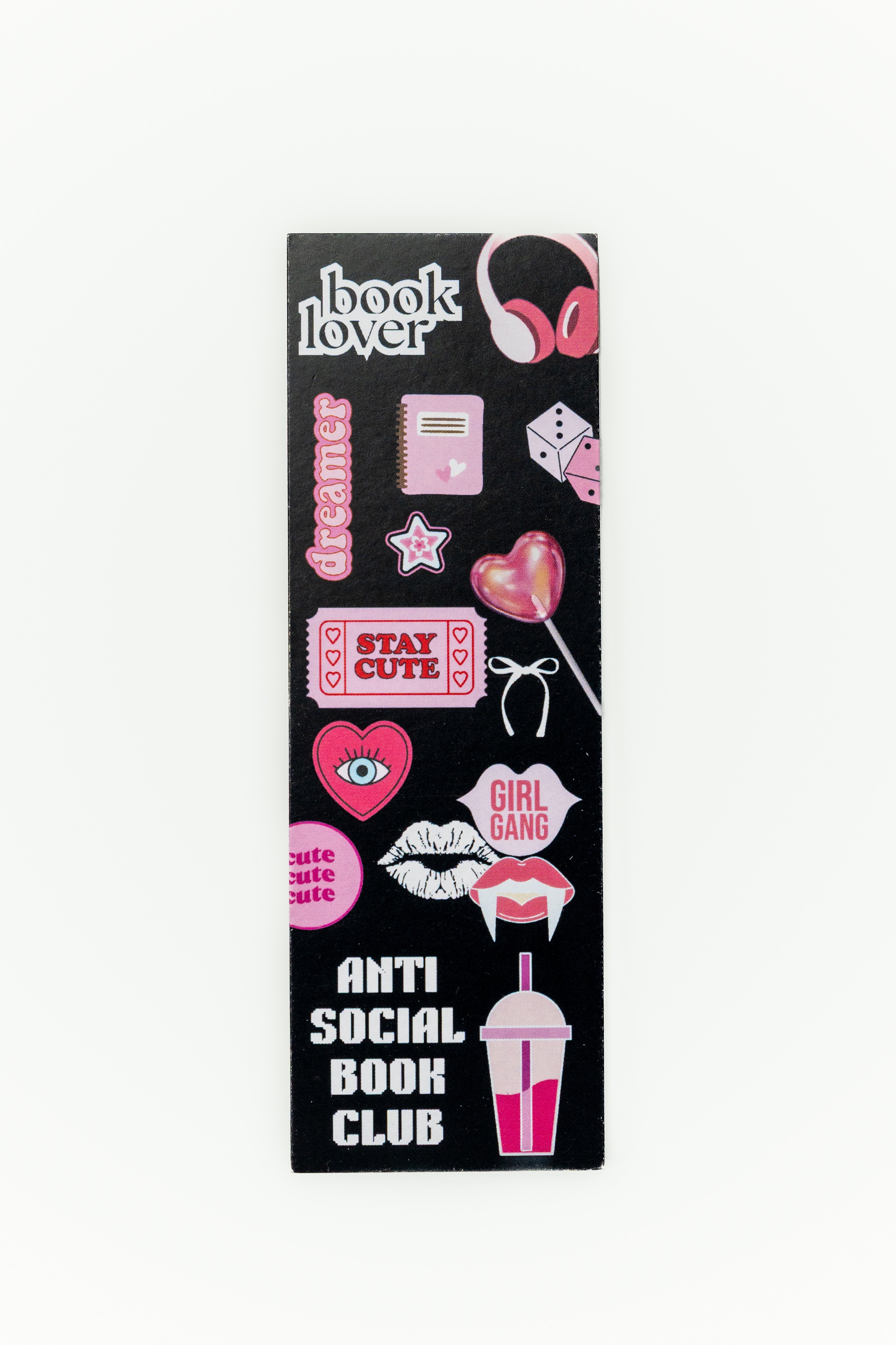 Anti Social Book Lover Bookmark