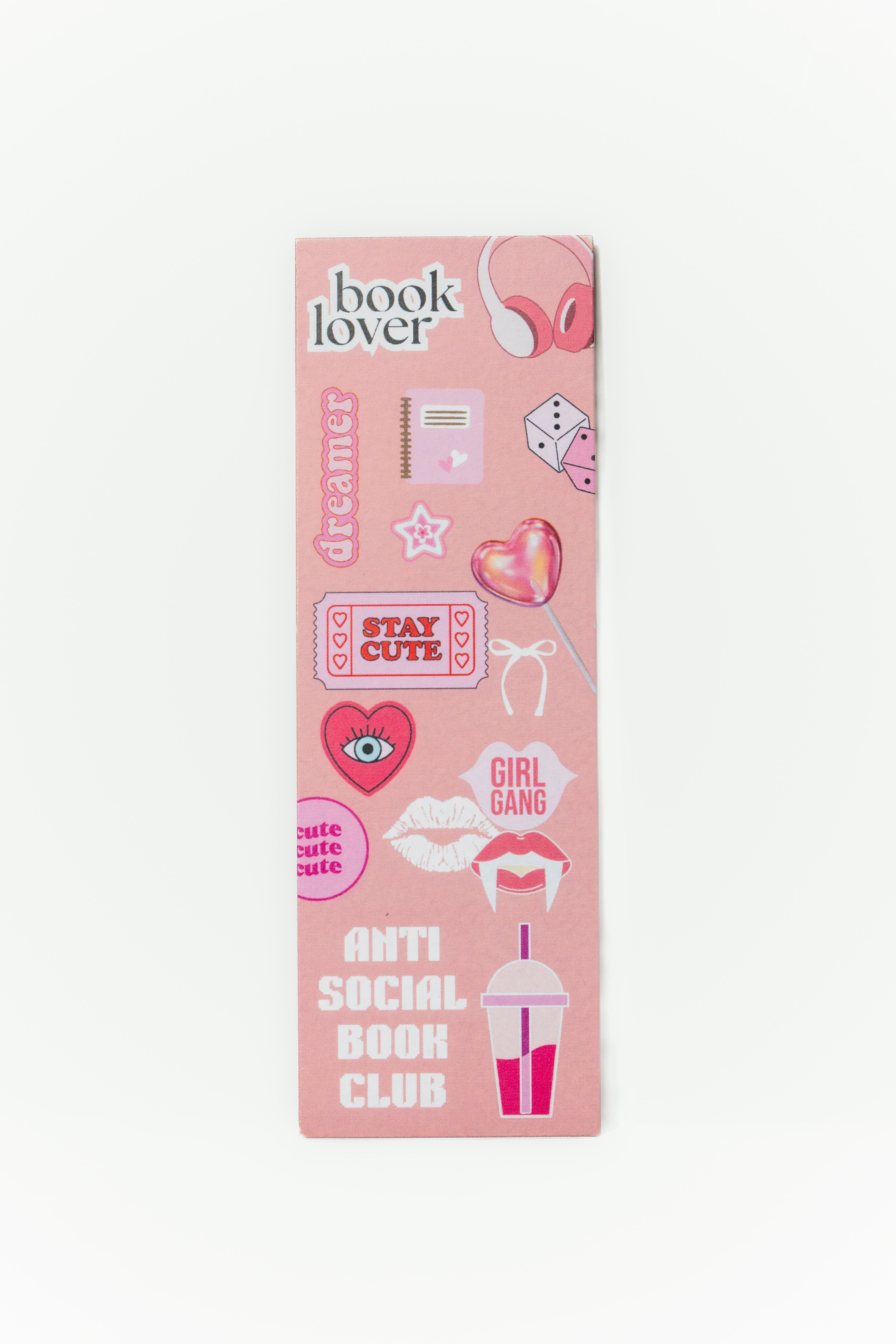 Anti Social Book Lover Bookmark