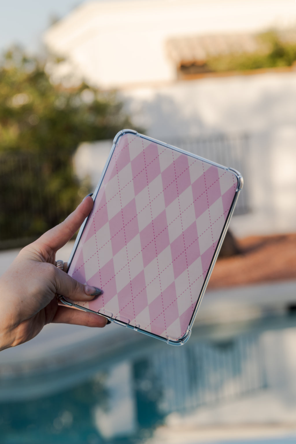Preppy in Pink Bear Kindle Insert