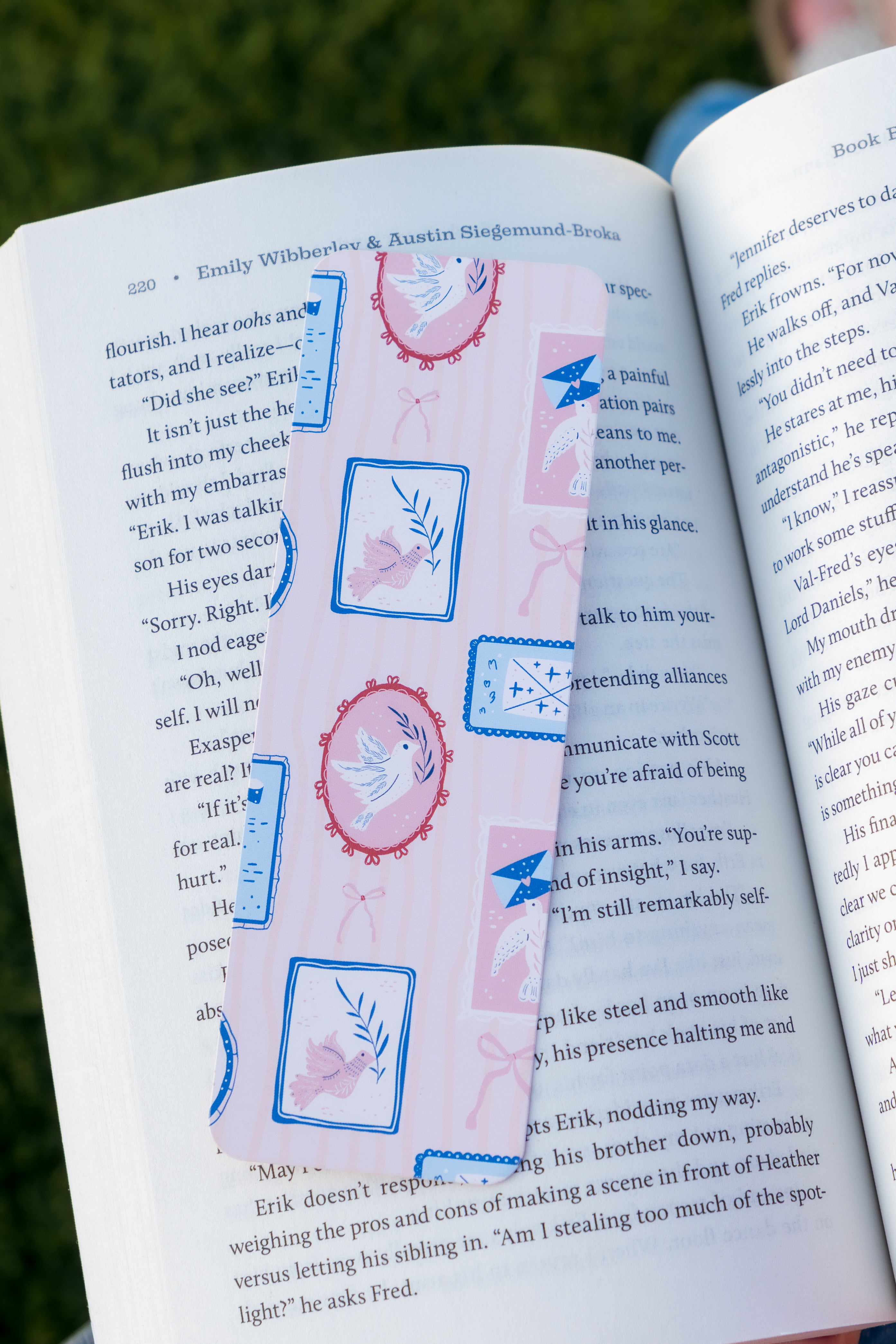 Summer Cottage Core Bookmark